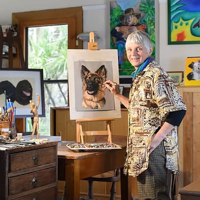 Maggie Dannatt Pet Portraits logo